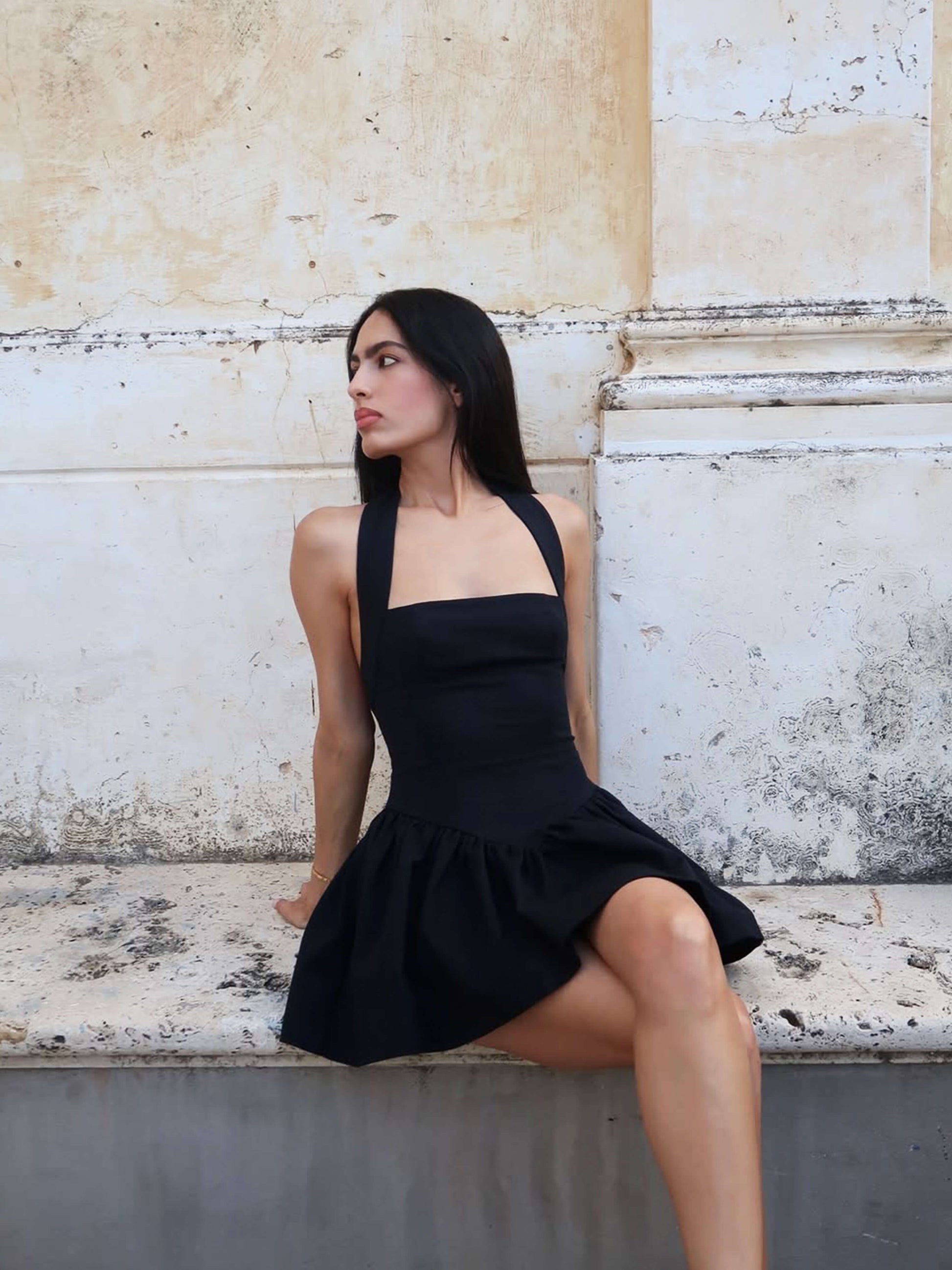 Nahlia - Elegance Dress – Timeless Slim Fit Design-Dresses-Auvien & Co